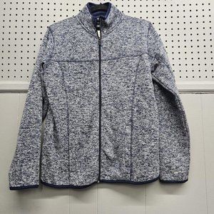 Architect FullZip Knit Collared Jacket Women's M (Blues)